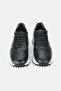 Men's Black Genuine Natural Leather Sneaker Shoes with Eva Sole and Laces, Size 39-45-46 - 4
