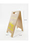 Wooden Caution Sign - 2