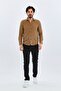 Men's Shirt 12-5204 Brown - 4