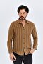 Men's Shirt 12-5204 Brown - 2