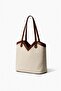 Santi Canvas Shoulder Bag Brown - 2