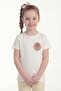 Printed Short Sleeve Girls' T-Shirt B11