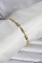 Stylish Brass Gold Color North Star Engraving Women's Bracelet Teachers Mothers Valentine's Day Gift
