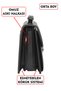 Black Color Piremium Medium Size Men's Handbag with Lock Mechanism and Shoulder Strap - 5