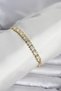 Stylish Xuping Model Zircon Stone Gold Color Women's Bracelet Teachers Mothers Valentine's Day Gift