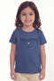 Printed Short Sleeve Girls' T-Shirt B6