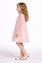 Girl's Evening Dress with Tulle Sleeves - 2
