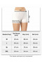 Women's Ribbed Lace Shorts - Dusty Rose L - 2