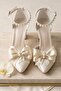 Women's 5 cm Thick Heel Evening Dress Shoes - 4