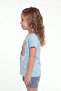 Printed Short Sleeve T-Shirt for Girls B18 - 3