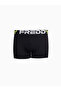 Men’s Sports Boxers 3-Pack (Black) – Comfortable Men’s Underwear, Breathable Boxer Shorts for Men - 2