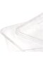 10 pcs Rectangular Microwaveable Container with Lid 750 ml - 3