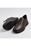 (Forex) Genuine Leather Inside and Outside Comfort Lightweight Very Comfortable Men's Shoes Brown - 2