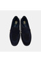 Women's Navy Blue Studded Detailed Suede Loafer - 5