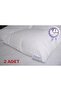2 Pieces of Antimite Antiallergic Large Pillowcase 50*70 cm