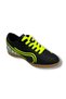 233-26 Futsal Men's Indoor Football Shoes Black Yellow