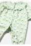 Baby 2-Piece Booties and Rompers Set Green 1708 - 3
