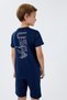 Boys' Bermuda Suit, 100% Cotton - 4