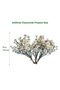 Artificial Chamomile Flower Branches, 3 Stems 25cm Faux Wildflowers for Home Office Wedding Decor - 7