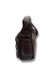 396-26 Washed Leather 5-Compartment Women's Bag with Shoulder Strap - 3