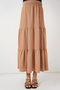 Women's Ayrobin Long Skirt 8048 - Biscuit - 3