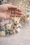 Cute Plush Teddy Bear Keychain – 11 cm Mini Figure - 4