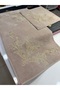 2-Piece Cotton Bath Mat Set - Gold Embroidered & Luxurious Embellished (70X120 + 70X60 cm) - 3