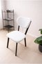 Jacquard Fabric Apple Model Chair Cover New Bohemian Pattern (2 Pieces) - 4