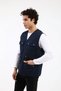 All colors summer men's fabric hunting vest with multiple pockets - 7