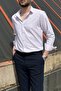 Men'S, Casual, Summer-Spring, 100% Cotton, Regular-Fit, Linen Woven Shirt G-17 - 4