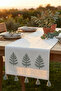 Bohem Linen Punch Embroidery Runner - 2