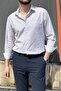 Men'S, Casual, Summer-Spring, 100% Cotton, Regular-Fit, Linen Woven Shirt G-17 - 7
