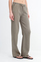 Waist Tie Belted Trousers Pn5502 - 4