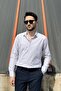 Men'S, Casual, Summer-Spring, 100% Cotton, Regular-Fit, Linen Woven Shirt G-17 - 5