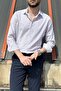 Men'S, Casual, Summer-Spring, 100% Cotton, Regular-Fit, Linen Woven Shirt G-17