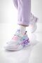 Unisex Pastel Colored Luminous Thick Sole Orthopedic Daily Sports Shoes Velcro Sneaker - 2