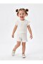 Girl's Summer Stone Detailed Shorts Set 1-8 Years - Comfortable & Stylish Combination - 3