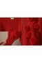 Flexible Crew Neck Pompom Sweater and Knitwear Pleated Detailed Skirt Top-Bottom Set - 5