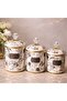 Acar Scottish Garden Series Fabulous Enamel Set Consisting of 3 Items & Dowery Set - 2