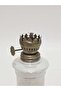 Antique Porcelain Gas Lamp with Embossed Floral Motif 019 - 5
