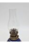 Floral Patterned Antique Porcelain Gas Lamp 028 - 3