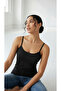 Women's Cotton Ribbed Stretch Fabric Strap Tank Top