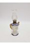 Floral Patterned Antique Porcelain Gas Lamp 025