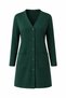 Women's Thin Seasonal Tunic (90 cm) Long Cardigan with Buttons - 5