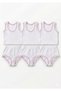 Baby Boy -Baby Girl Purecotton Baby Underwear Pack 6 Pieces Daily Comfortable 0-24 Months Undershirt-Panties Set - 6