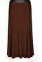 Women's Sandy Fabric Piece Fish Unlined Quality Summer Plus Size Mother Skirt - 2