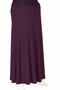 Women's Sandy Fabric Piece Fish Unlined Quality Summer Plus Size Mother Skirt - 4