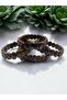 Red Matte Tiger's Eye Natural Stone Rolex Bracelet - 3