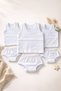 Baby Boy -Baby Girl Purecotton Baby Underwear Pack 6 Pieces Daily Comfortable 0-24 Months Undershirt-Panties Set