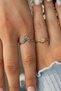 Moon's Sun Steel Couple Ring (Adjustable) Cool Like the Moon Hot Like the Sun Design - 2